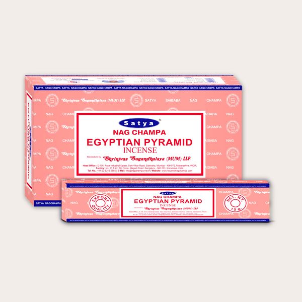 Satya Nagchampa Egyptian Pyramid Incense Sticks- 15g