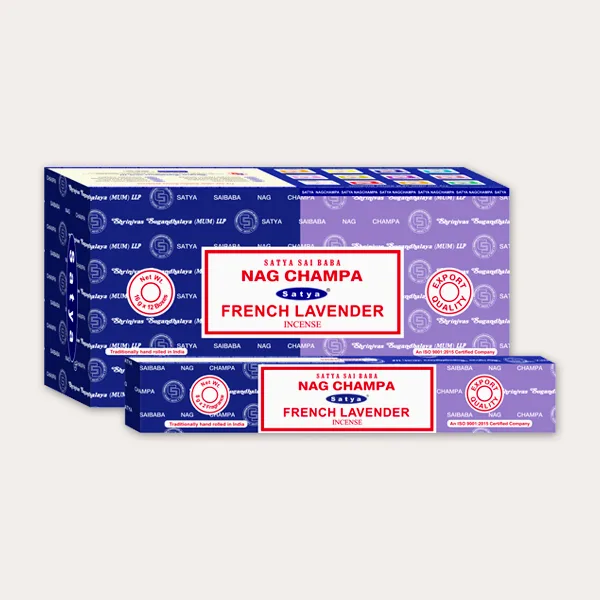 Satya Nagchampa + French Lavender Incense Sticks- 16g