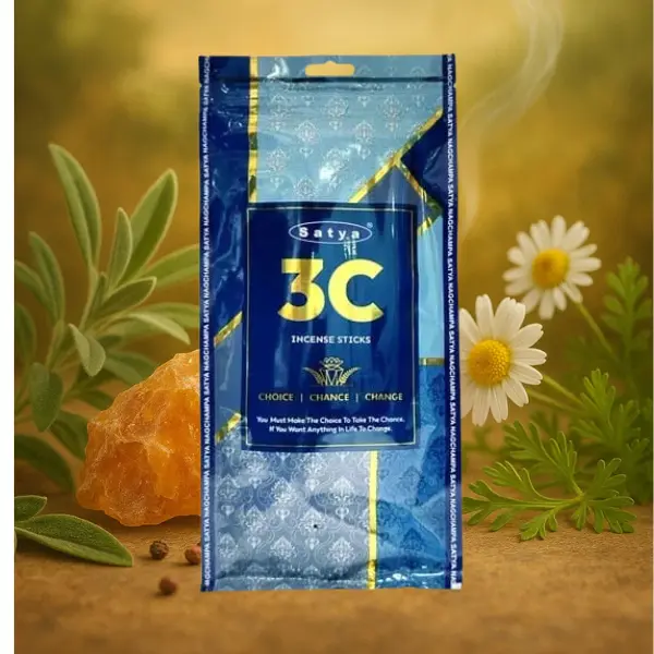 Satya 3C Agarbatti Zipper- 100g
