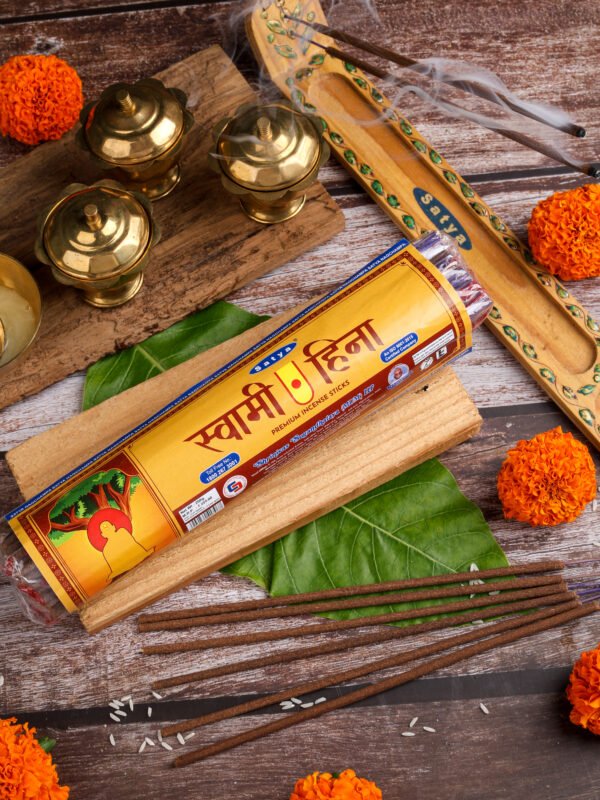Satya Swami Heena Premium Incense Sticks 250gm Roll Pack
