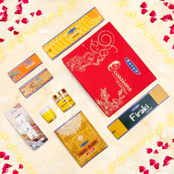 Satya Diwali Gift Box — Silver (₹499)