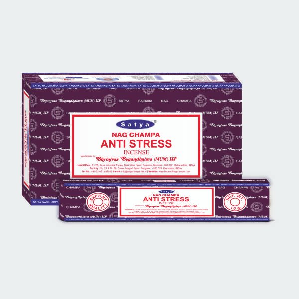 Satya Nagchampa Anti Stress Incense Sticks -15g