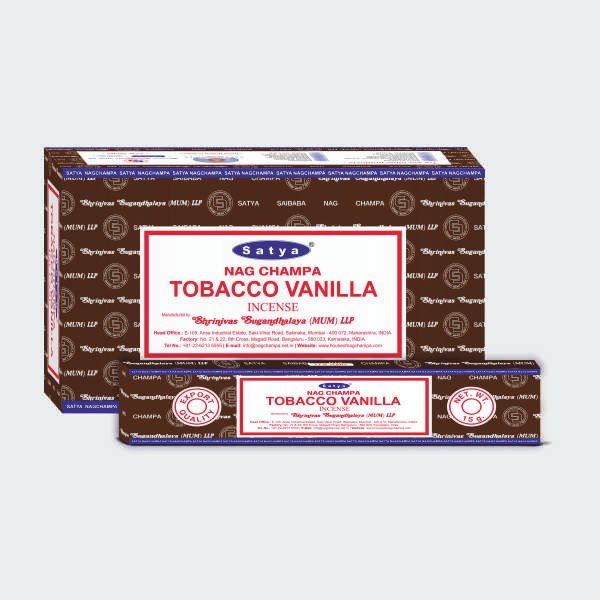 Satya Nagchampa Tobacco Vanilla Incense Sticks -15g