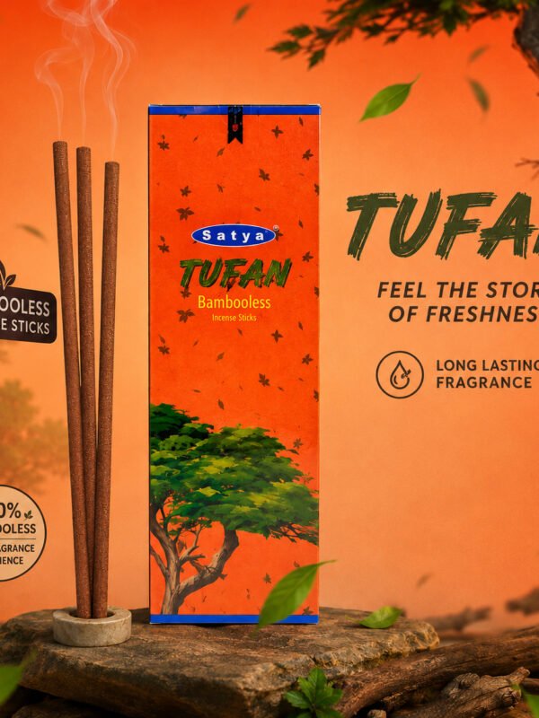 Satya Bambooless Agarbatti (Tufan) 90gm